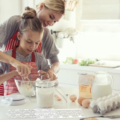 Cake Stencils Decorating for Baking (12 Count)