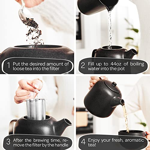 Design Tea Pot with Warmer