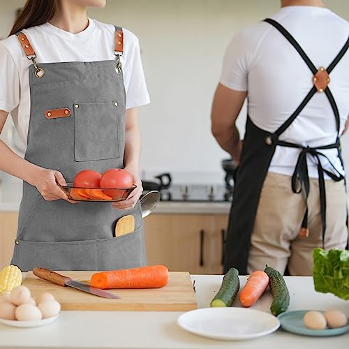 Canvas Aprons for Men Chef Apron