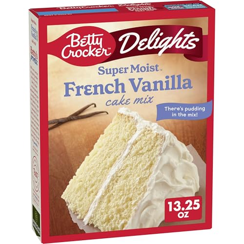 Delights Super Moist French Vanilla Cake Mix (13.25 Ounce)