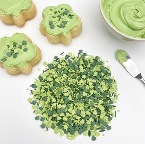 Shamrock Sprinkles for Baking (3 Ounce)