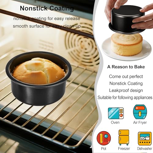 4 Inch Cake Pan (3 Count)