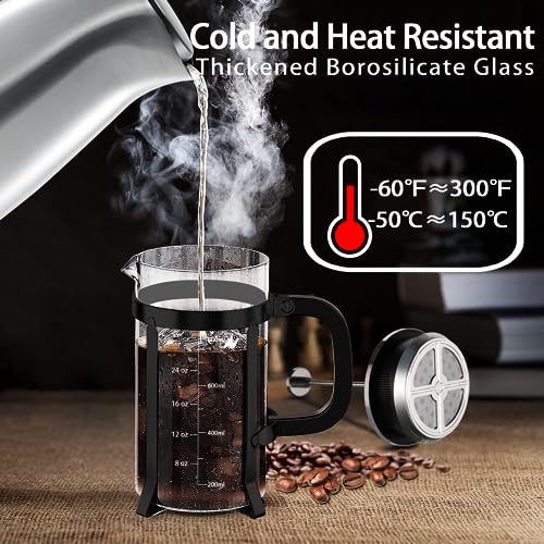 French Press Coffee Maker 304 Stainless Steel Coffee Press