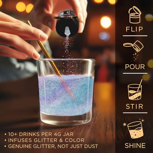 Brew Glitter Edible Glitter for Drinks
