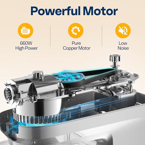 9-in-1 Stand Mixer with Fermentation & Timer, 7.5-Quart, Silver