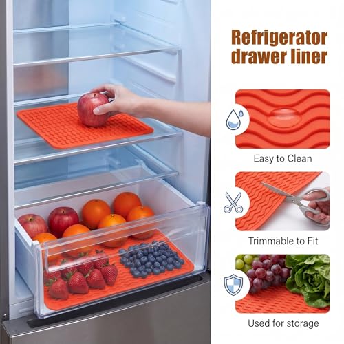 Silicone Dish Drying Mat for Multiple Usage