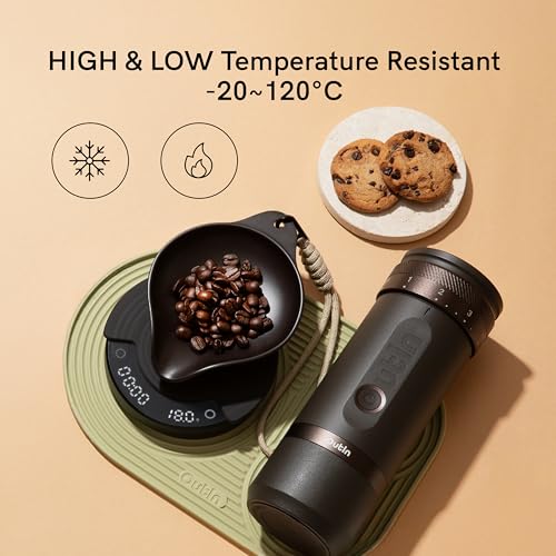 Coffee Bean Dosing Tray with Strap