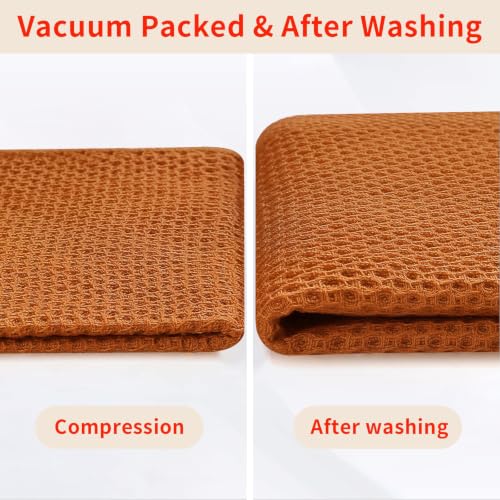 100% Cotton Waffle Weave Kitchen Dish Cloths 6 (6 Count)