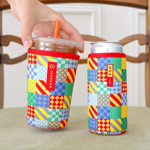 JavaSok Iced Coffee & Cold Soda Insulated Neoprene Cup Sleeve