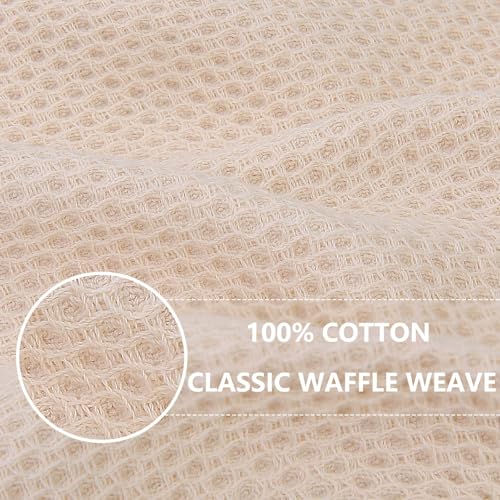 100% Cotton Waffle Weave Kitchen Dish Towels 18 (18 Count)