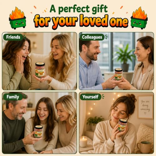 60 Positive Dumpster Fire Cards Jar