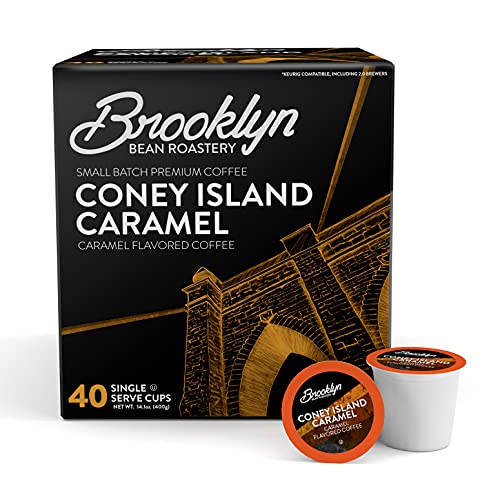 Coney Island Caramel Gourmet Coffee Pods (40 Count)