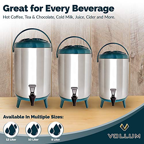 Stainless Steel Insulated Beverage Dispenser