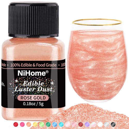 Edible Glitter Luster Dust for Drinks