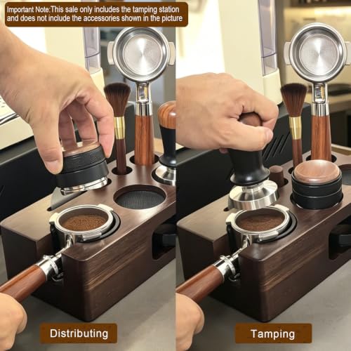 Upgraded Espresso Tamping Station