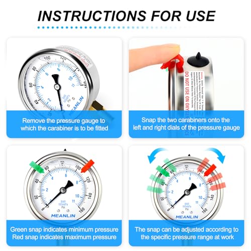 0~160Psi Liquid Filled Pressure Gauge 1