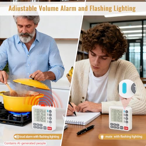Digital Dual Kitchen Timer