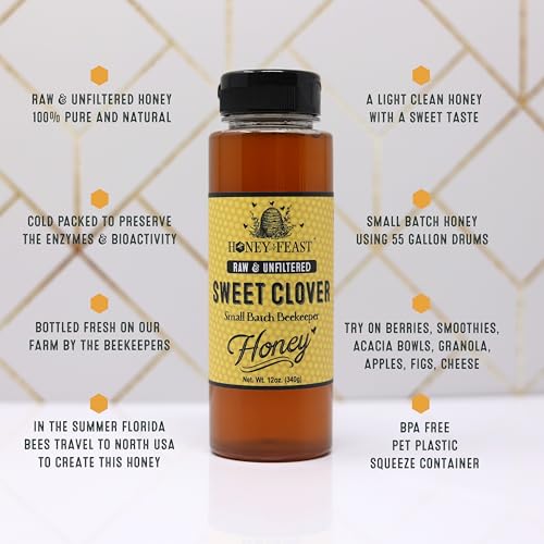 Sweet Clover Honey (12 Fl Oz)