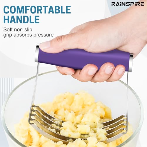 Large Pastry Cutter For Baking Durable Pastry Blender Dough Cutter Purple