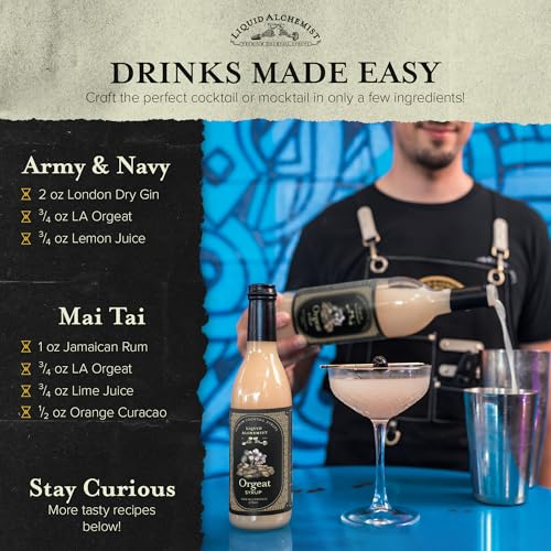 Orgeat Syrup for Cocktails (25.4 Fl Oz)