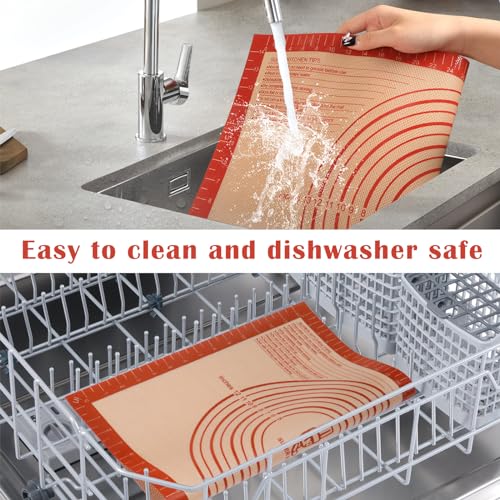 Extra Thick Silicone Pastry Mat Large