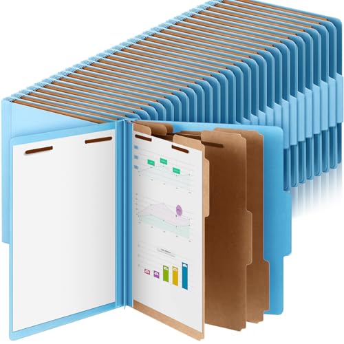 60 Pcs Classification Folder Letter Size