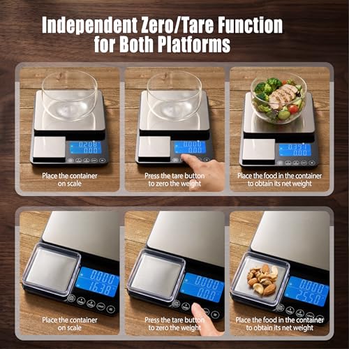 Dual Platform Kitchen Scale