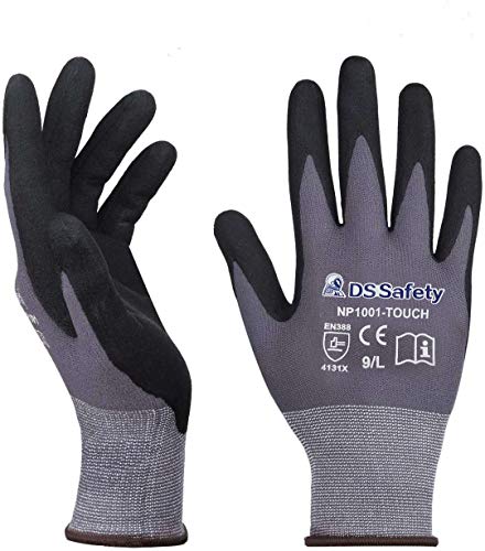 NP1001 Nitrile Work Gloves (12 Count)