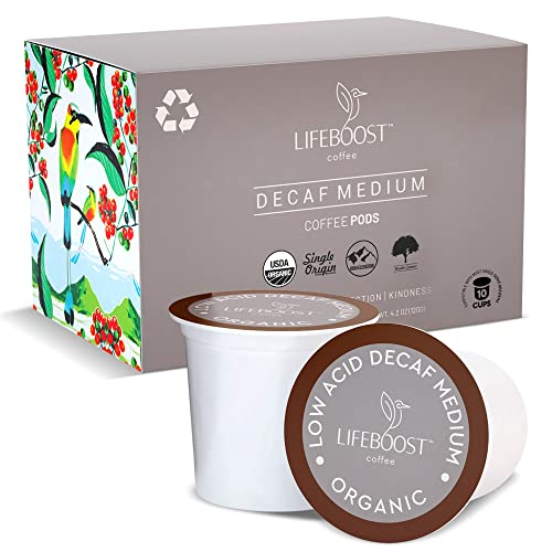 Organic Decaf Coffee K Cups (10 Count)