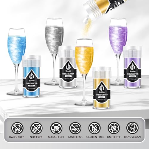 Edible Glitter (2.16 Ounce)