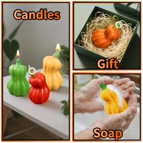 Pumpkin Candle Mold