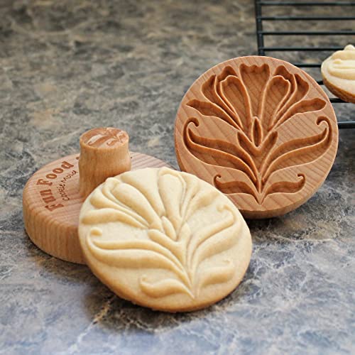 Flower Deco Cookie Stamp CS