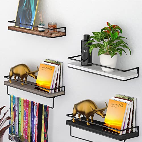 Floating Shelves Wall Mounted Set of 2 (2 Count)