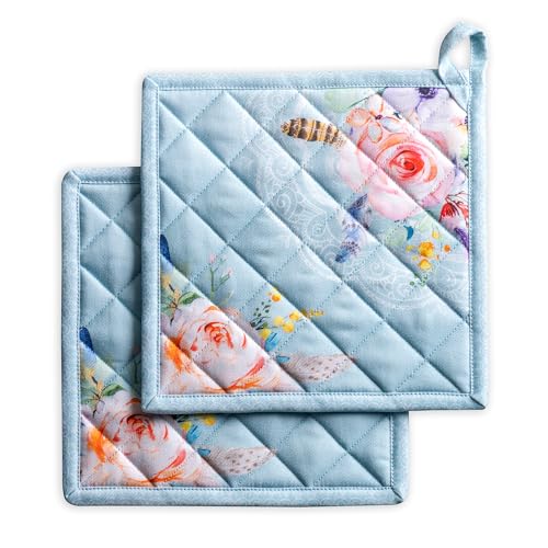 Pot Holders 100% Cotton Potholders (2 Count)