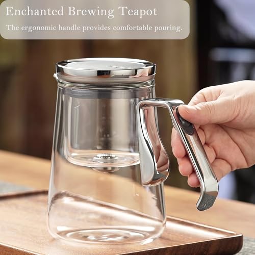 Magnetic Glass Teapot