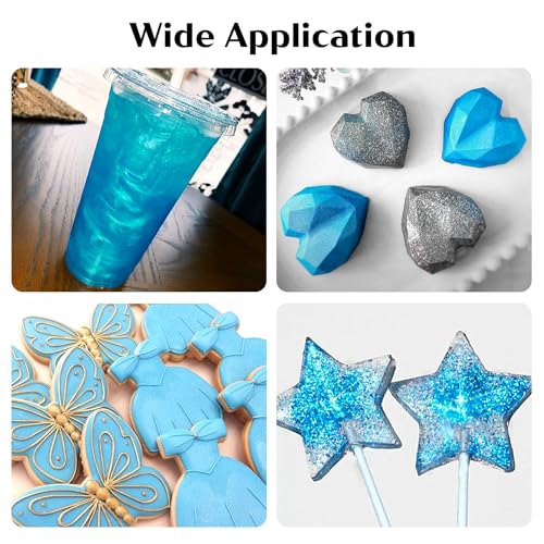 Blue Edible Glitter