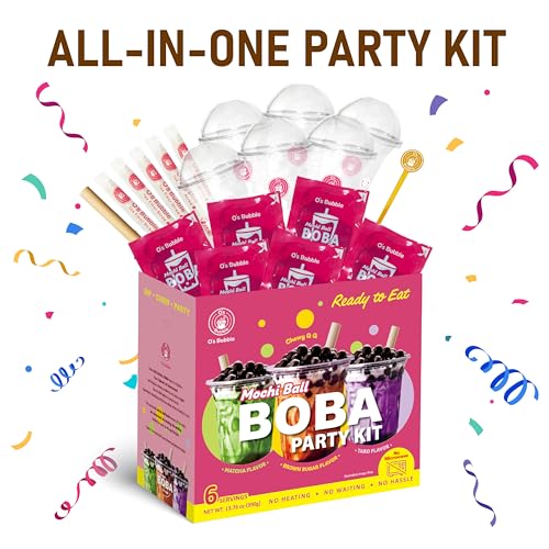 Boba Tea Kit All in One Bubble Tea Kit with Cups