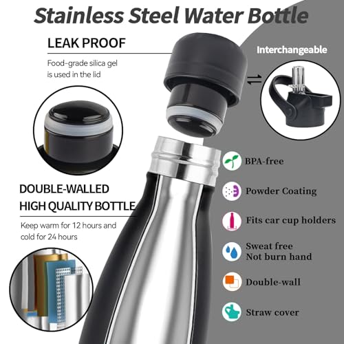 Insulated Water Bottle (2 Count)