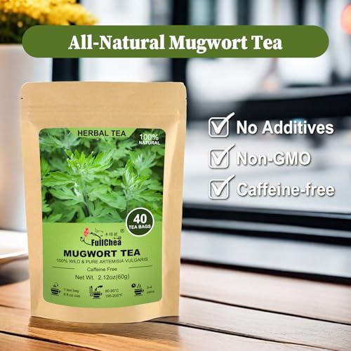 Mugwort Tea Bags (40 Count)