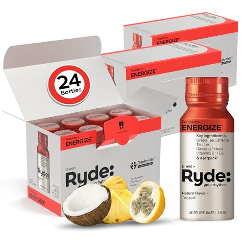 RYDE Energize Energy Shot (48 Fl Oz)
