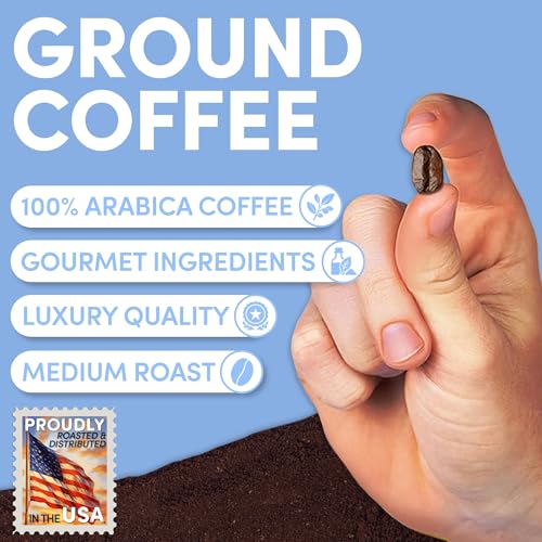 2 lb French Vanilla Ground Coffee (32 Ounce)