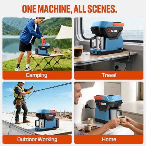 Portable Coffee Maker with 5000mAh Battery