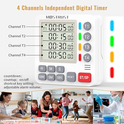 Digital Dual Kitchen Timer