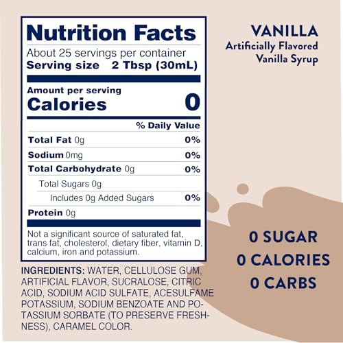 Sugar Free Coffee Syrup (25.4 Fl Oz)