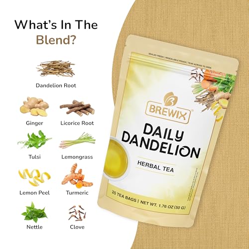 Dandelion Root Detox Tea (25 Count)