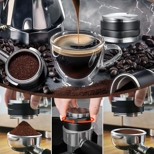 53mm Adjustable Coffee Distributor & Tamper