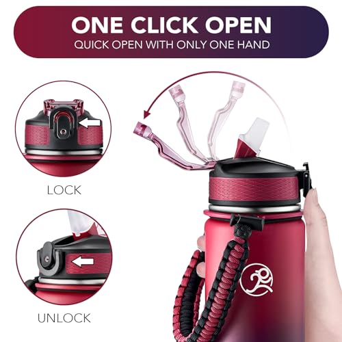 24oz Insulated Stainless Steel Travel Water Bottle