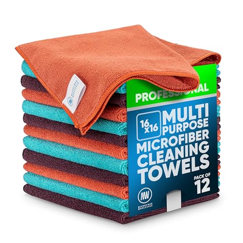 MW Pro Microfiber Cleaning Cloth (12 Count)