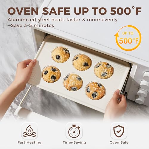 Nonstick Ceramic Muffin Pan