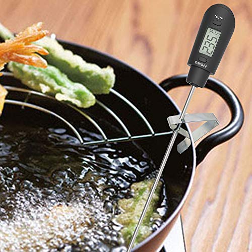 Candy Spatula with Thermometer Built in and Pot Clip